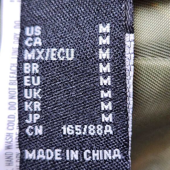 Forever 21 Reversible Olive Green Bomber Jacket Size M - Picture 5 of 13